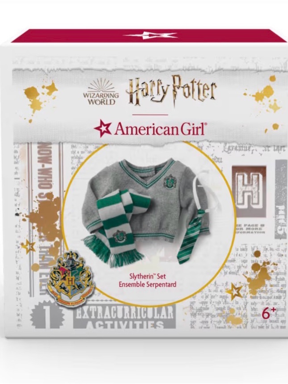 American Girl Harry Potter Slytherin Set NIB